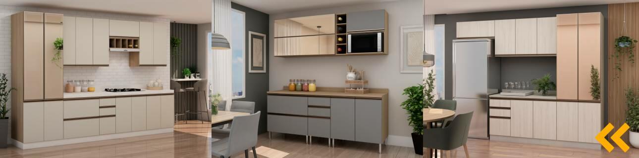 Cozinha Modulada Gold Robel Móveis