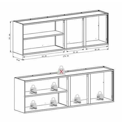 Cozinha Completa Gaia 180 Cozimax | Loja de Móveis Online