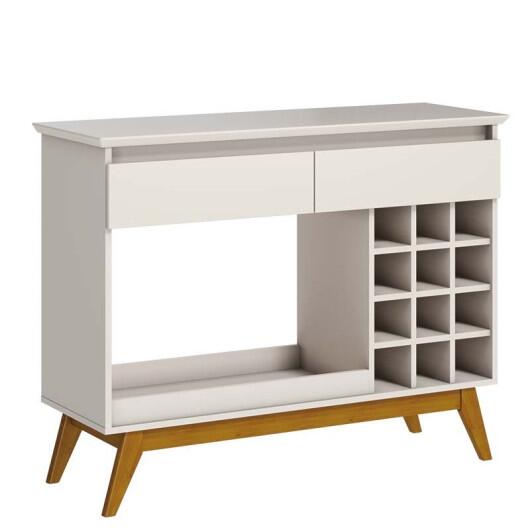 Aparador Para Sala de Jantar 113cm Adega Classic AD Imcal Off White