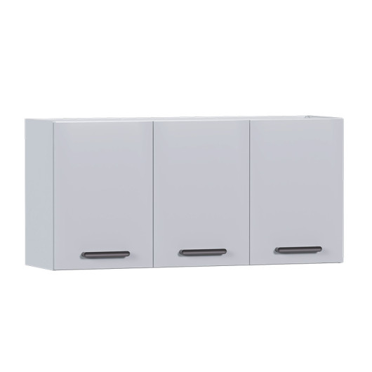 Armário Aéreo de Aço 3 Portas 115x55x34cm Cozinha Novo Vênus 120 Cozimax Branco