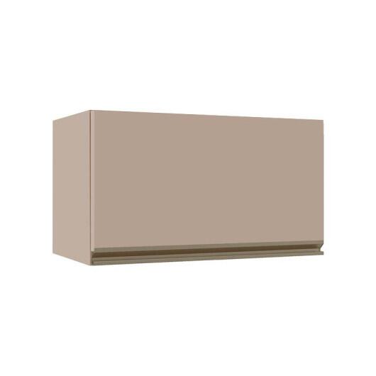 Módulo Armário Aéreo 60cm Porta Basculante 100% MDF Cozinha Modulada Gold J Robel Fendi/Fendi Matte