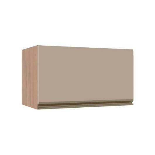 Módulo Armário Aéreo 60cm Porta Basculante 100% MDF Cozinha Modulada Gold J Robel Hanover/Fendi Matte
