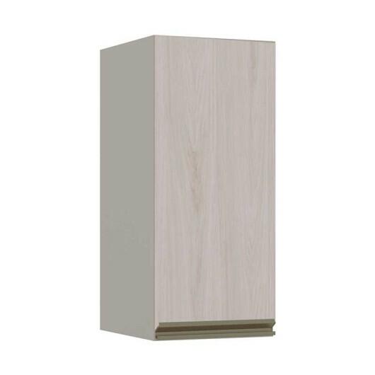 Módulo Armário Aéreo 68x30 1 Porta 100% MDF Cozinha Modulada Gold Robel Fendi/Aspen