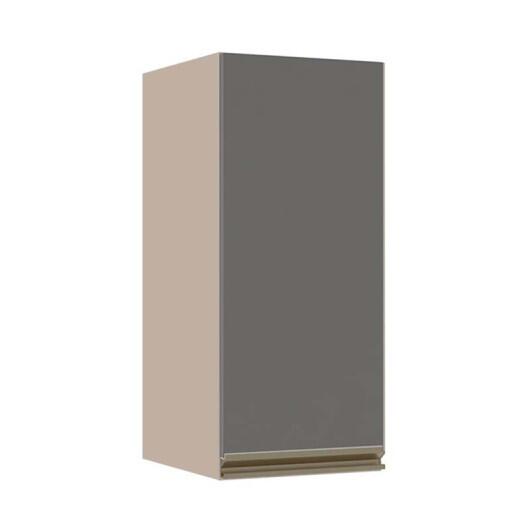 Módulo Armário Aéreo 68x30x34 1 Porta 100% MDF Cozinha Modulada Gold J Robel Fendi/Cinza Matte Módulo Armário Aéreo 68x30x34 1 Porta 100% MDF Cozinha Modulada Gold J Robel Fendi/Cinza Matte