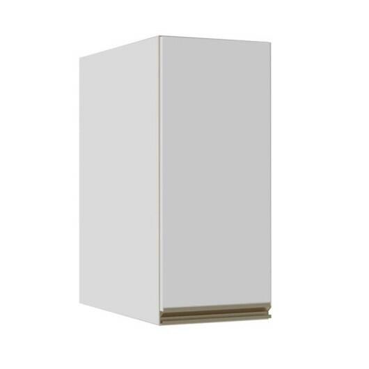 Módulo Armário Aéreo 68x30x56cm 1 Porta 100% MDF Cozinha Modulada Gold J Robel Branco/Branco Matte