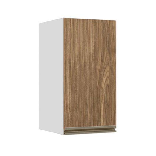 Módulo Armário Aéreo 68x35x34 1 Porta 100% MDF Cozinha Modulada Gold J Robel Branco/Amendoeira BP Módulo Armário Aéreo 68x35x34 1 Porta 100% MDF Cozinha Modulada Gold J Robel Branco/Amendoeira BP