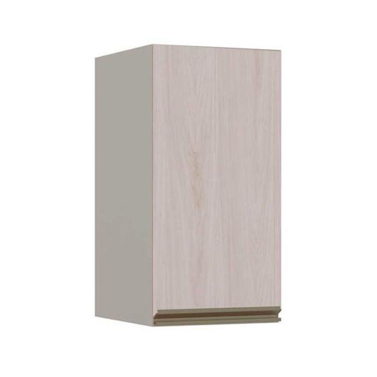 Módulo Armário Aéreo 68x35 1 Porta 100% MDF Cozinha Modulada Gold Robel Fendi/Aspen