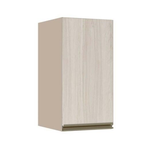 Módulo Armário Aéreo 68x35x34 1 Porta 100% MDF Cozinha Modulada Gold J Robel Fendi/Aspen