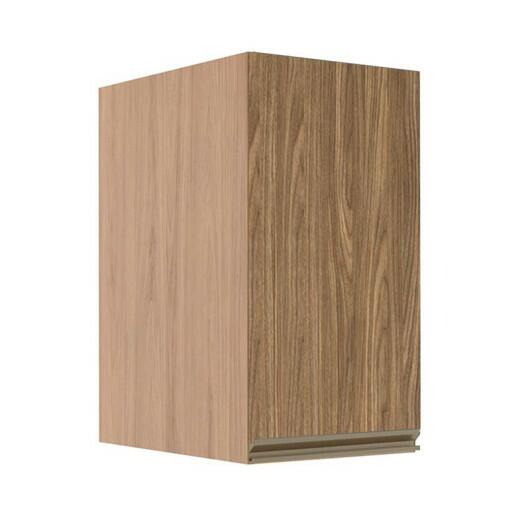 Módulo Armário Aéreo 68x35x56cm 1 Porta 100% MDF Cozinha Modulada Gold J Robel Hanover/Amendoeira BP