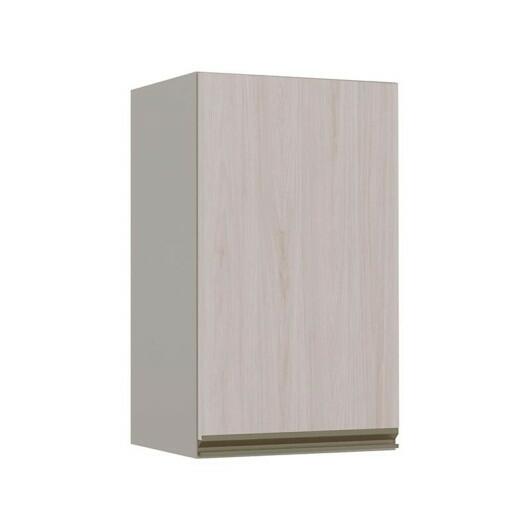 Módulo Armário Aéreo 68x40 1 Porta 100% MDF Cozinha Modulada Gold Robel Fendi/Aspen