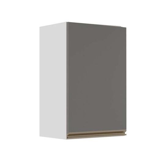 Módulo Armário Aéreo 68x40x34cm 1 Porta 100% MDF Cozinha Modulada Gold J Robel Branco/Cinza Matte Módulo Armário Aéreo 68x40x34cm 1 Porta 100% MDF Cozinha Modulada Gold J Robel Branco/Cinza Matte