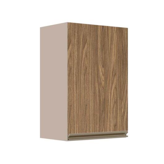 Módulo Armário Aéreo 68x40x34cm 1 Porta 100% MDF Cozinha Modulada Gold J Robel Fendi/Amendoeira BP Módulo Armário Aéreo 68x40x34cm 1 Porta 100% MDF Cozinha Modulada Gold J Robel Fendi/Amendoeira BP