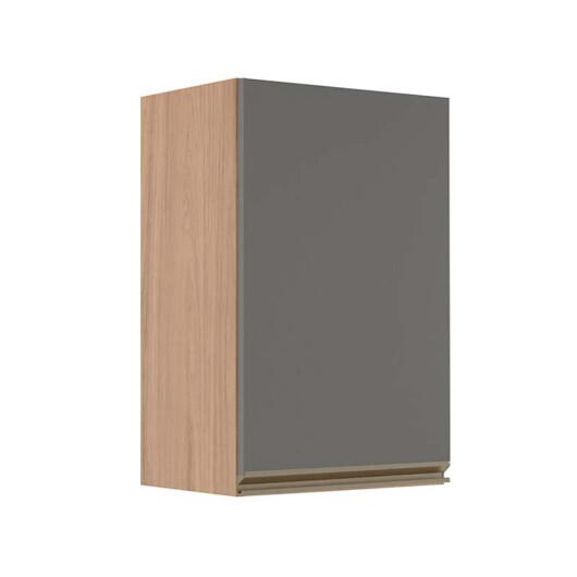 Módulo Armário Aéreo 68x40x34cm 1 Porta 100% MDF Cozinha Modulada Gold J Robel Hanover/Cinza Matte Módulo Armário Aéreo 68x40x34cm 1 Porta 100% MDF Cozinha Modulada Gold J Robel Hanover/Cinza Matte