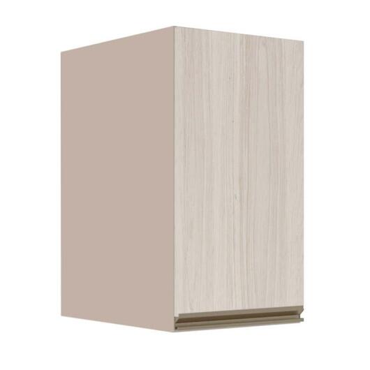 Módulo Armário Aéreo 68x40x56cm 1 Porta 100% MDF Cozinha Modulada Gold J Robel Fendi/Aspen