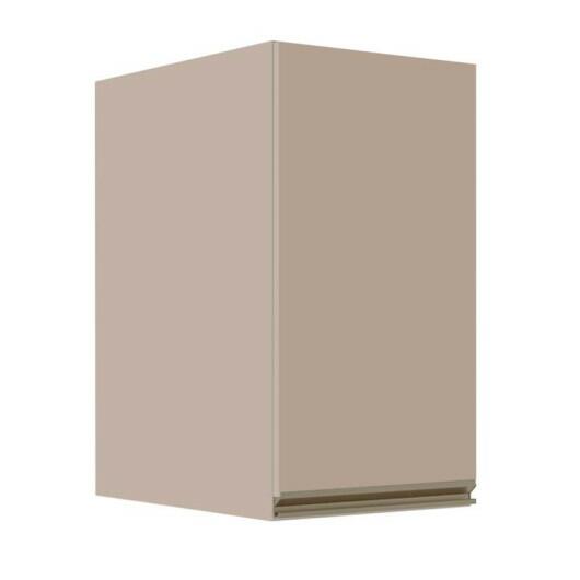 Módulo Armário Aéreo 68x40x56cm 1 Porta 100% MDF Cozinha Modulada Gold J Robel Fendi/Fendi Matte