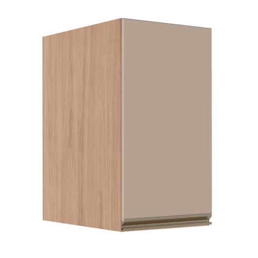 Módulo Armário Aéreo 68x40x56cm 1 Porta 100% MDF Cozinha Modulada Gold J Robel Hanover/Fendi Matte