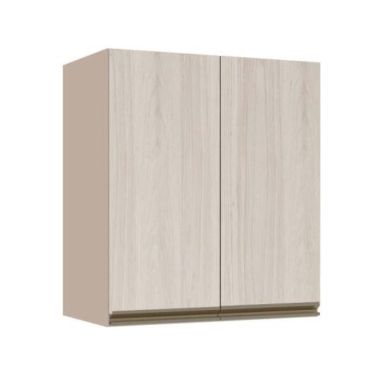 Módulo Armário Aéreo 68x60x34cm 2 Portas 100% MDF Cozinha Modulada Gold J Robel Fendi/Aspen Módulo Armário Aéreo 68x60x34cm 2 Portas 100% MDF Cozinha Modulada Gold J Robel Fendi/Aspen