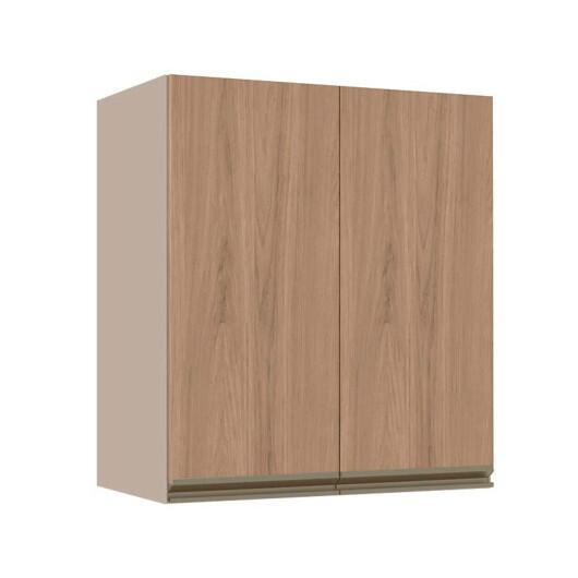 Módulo Armário Aéreo 68x60x34cm 2 Portas 100% MDF Cozinha Modulada Gold J Robel Fendi/Hanover Módulo Armário Aéreo 68x60x34cm 2 Portas 100% MDF Cozinha Modulada Gold J Robel Fendi/Hanover