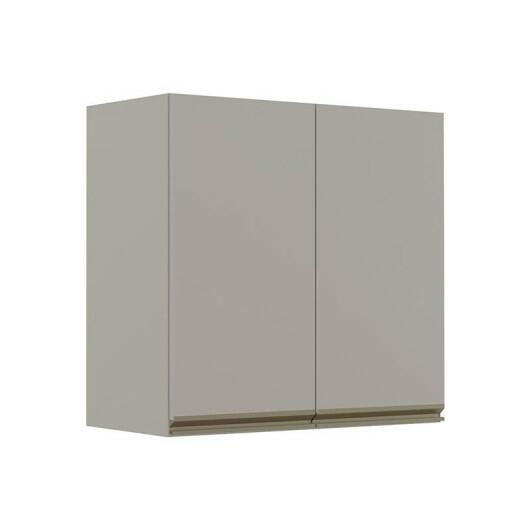 Módulo Armário Aéreo 68x70 2 Portas 100% MDF  Cozinha Modulada Gold Robel Fendi/Fendi