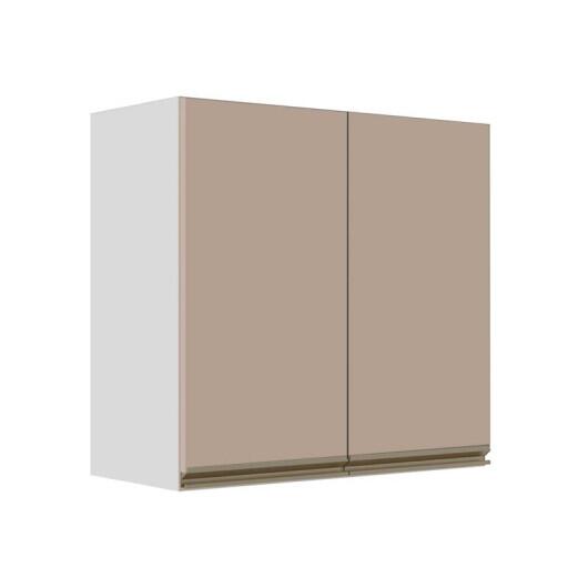 Módulo Armário Aéreo 68x70x34cm 2 Portas 100% MDF Cozinha Modulada Gold J Robel Branco/Fendi Matte Módulo Armário Aéreo 68x70x34cm 2 Portas 100% MDF Cozinha Modulada Gold J Robel Branco/Fendi Matte