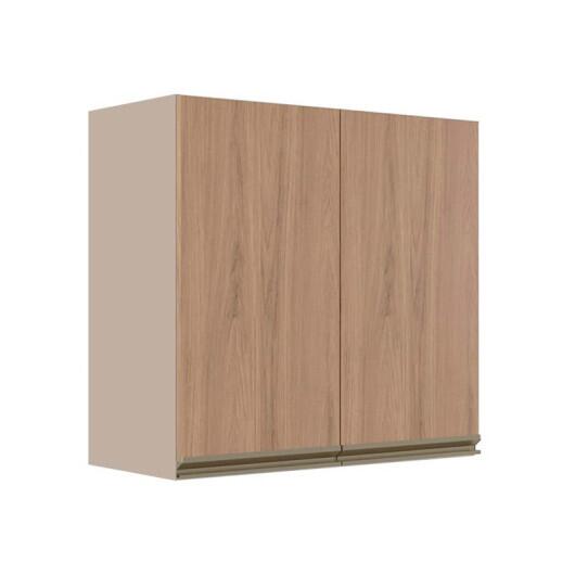 Módulo Armário Aéreo 68x70x34cm 2 Portas 100% MDF Cozinha Modulada Gold J Robel Fendi/Hanover Módulo Armário Aéreo 68x70x34cm 2 Portas 100% MDF Cozinha Modulada Gold J Robel Fendi/Hanover