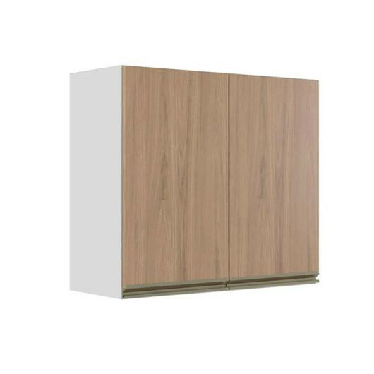 Módulo Armário Aéreo 68x80x34cm 2 Portas 100% MDF Cozinha Modulada Gold J Robel Branco/Hanover Módulo Armário Aéreo 68x80x34cm 2 Portas 100% MDF Cozinha Modulada Gold J Robel Branco/Hanover