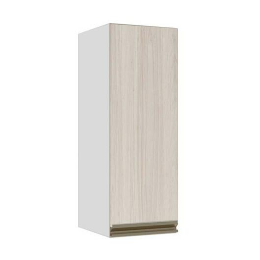 Módulo Armário Aéreo 88x30x34cm 1 Porta 100% MDF Cozinha Modulada Gold J Robel Branco/Aspen Módulo Armário Aéreo 88x30x34cm 1 Porta 100% MDF Cozinha Modulada Gold J Robel Branco/Aspen