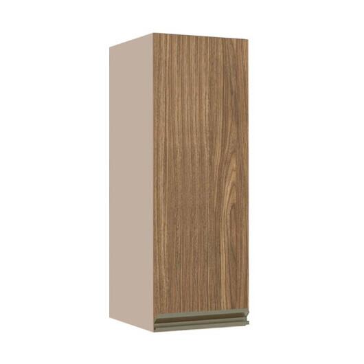 Módulo Armário Aéreo 88x30x34cm 1 Porta 100% MDF Cozinha Modulada Gold J Robel Fendi/Amendoeira BP Módulo Armário Aéreo 88x30x34cm 1 Porta 100% MDF Cozinha Modulada Gold J Robel Fendi/Amendoeira BP