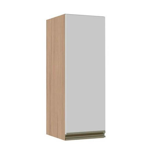 Módulo Armário Aéreo 88x30x34cm 1 Porta 100% MDF Cozinha Modulada Gold J Robel Hanover/Branco Matte Módulo Armário Aéreo 88x30x34cm 1 Porta 100% MDF Cozinha Modulada Gold J Robel Hanover/Branco Matte
