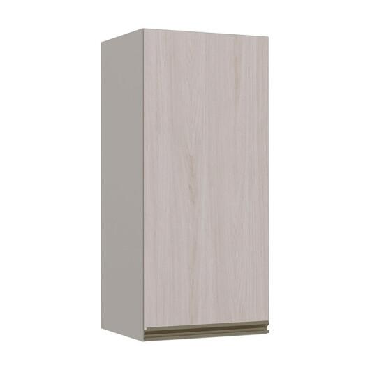Módulo Armário Aéreo 88x40 1 Porta 100% MDF Cozinha Modulada Gold Robel Fendi/Aspen