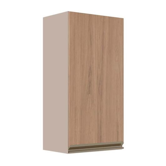 Módulo Armário Aéreo 88x40x34cm 1 Porta 100% MDF Cozinha Modulada Gold J Robel Fendi/Hanover