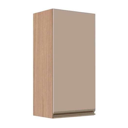 Módulo Armário Aéreo 88x40x34cm 1 Porta 100% MDF Cozinha Modulada Gold J Robel Hanover/Fendi Matte