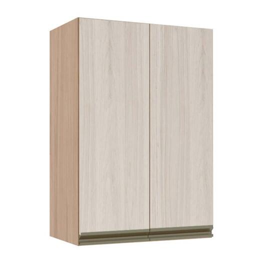 Módulo Armário Aéreo 88x60x34cm 2 Portas 100% MDF Cozinha Modulada Gold J Robel Hanover/Aspen