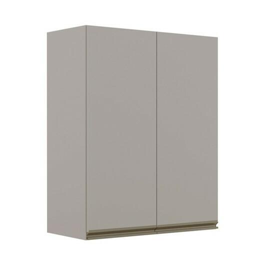 Módulo Armário Aéreo 88x70 2 Portas 100% MDF  Cozinha Modulada Gold Robel Fendi/Fendi