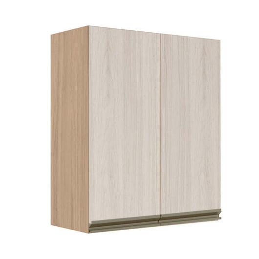 Módulo Armário Aéreo 88x70x34cm 2 Portas 100% MDF Cozinha Modulada Gold J Robel Hanover/Aspen
