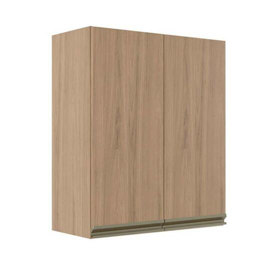 Módulo Armário Aéreo 88x70x34cm 2 Portas 100% MDF Cozinha Modulada Gold J Robel Hanover/Hanover