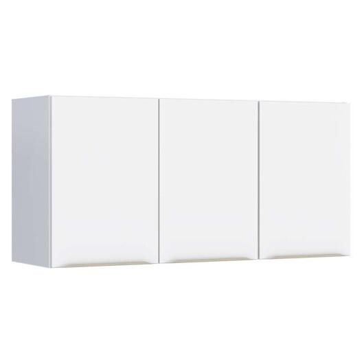 Armário Aéreo de Aço Para Pia 120cm 3 Portas Flora Cozimax Branco