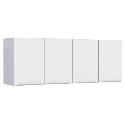 Armário Aéreo de Aço Para Pia 160cm 4 Portas Flora Cozimax Branco