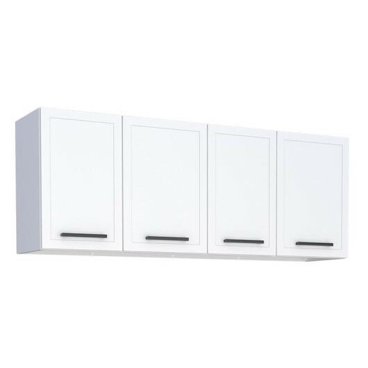 Armário Aéreo de Cozinha Aço 4 Portas Juno/Apolo 150 Cozimax Branco