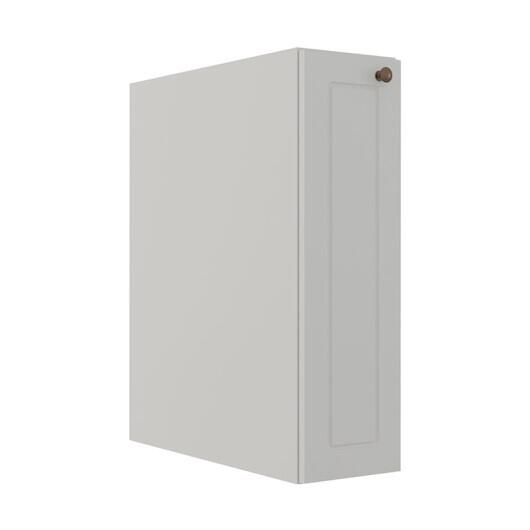 Módulo Balcão 20cm 1 Porta 100% MDF Cozinha Modulada Provence Robel Branco/Branco Matte