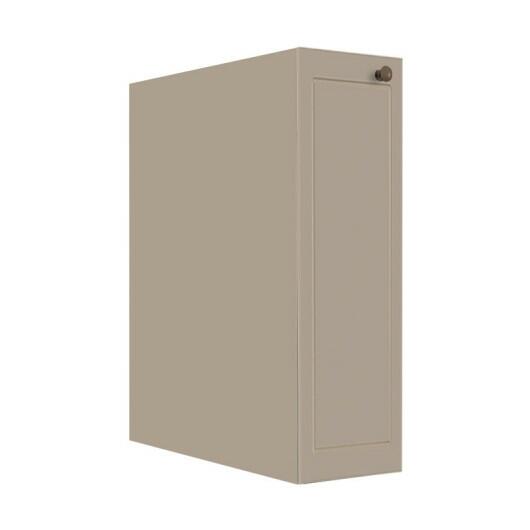 Módulo Balcão 20cm 1 Porta 100% MDF Cozinha Modulada Provence Robel Fendi/Fendi Matte