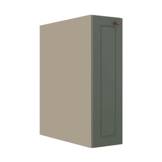 Módulo Balcão 20cm 1 Porta 100% MDF Cozinha Modulada Provence Robel Fendi/Salvia Matte