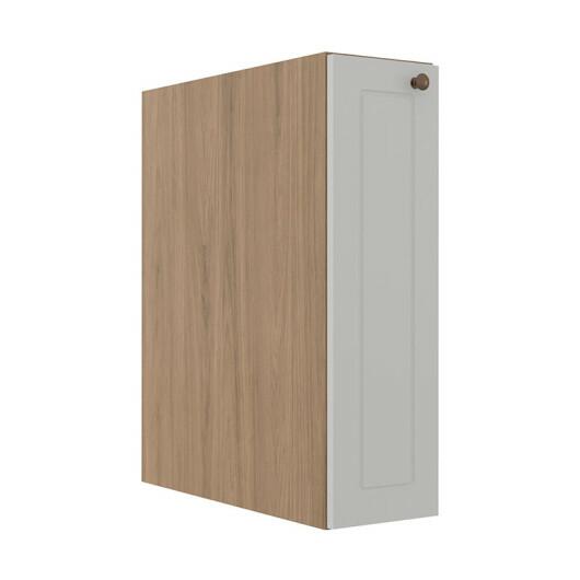 Módulo Balcão 20cm 1 Porta 100% MDF Cozinha Modulada Provence Robel Hanover/Branco Matte