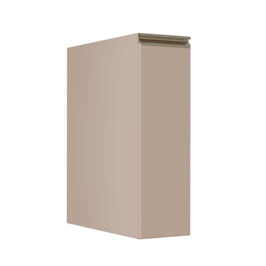 Módulo Balcão 20cm 1 Porta 100% MDF Cozinha Modulada Gold J Robel Fendi/Fendi Matte