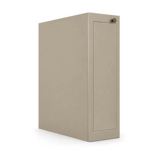 Módulo Balcão 20x68x56cm 1 Porta 100% MDF Cozinha Provence Robel Fendi/Fendi Matte