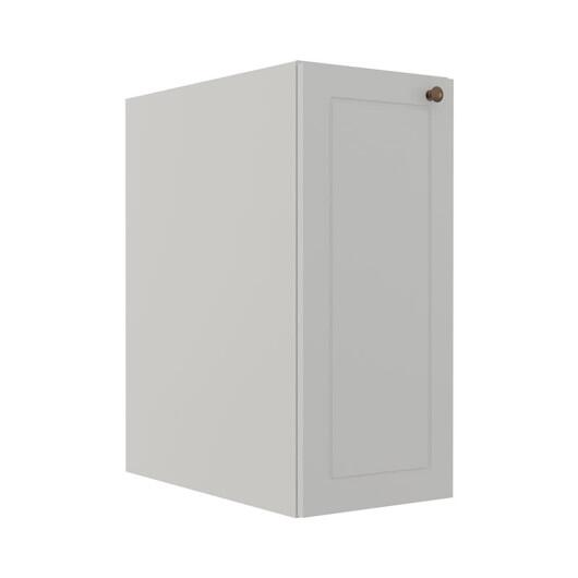 Módulo Balcao 30cm 1 Porta 100% MDF Cozinha Modulada Provence Robel Branco/Branco Matte