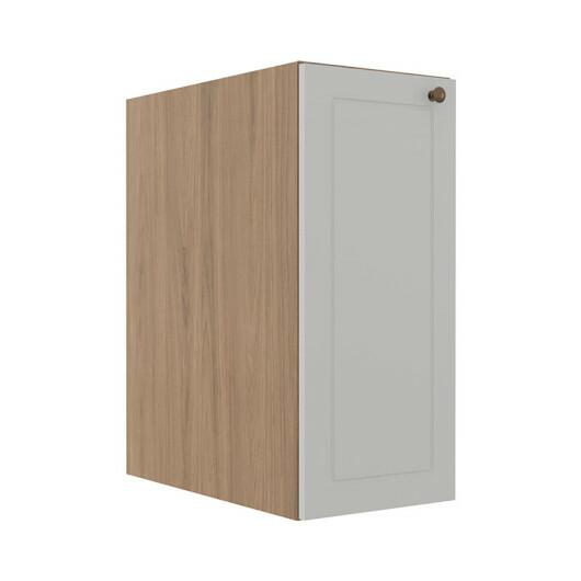 Módulo Balcao 30cm 1 Porta 100% MDF Cozinha Modulada Provence Robel Hanover/Branco Matte
