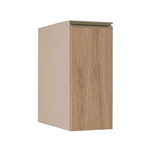 Módulo Balcão 30cm 1 Porta 100% MDF Cozinha Modulada Gold J Robel Fendi/Hanover