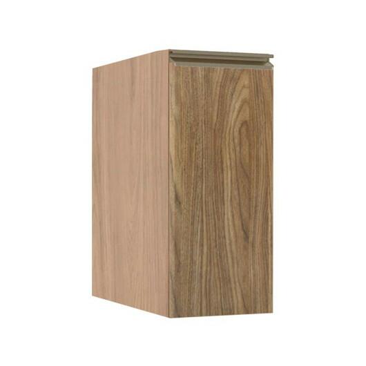 Módulo Balcão 30cm 1 Porta 100% MDF Cozinha Modulada Gold J Robel Hanover/Amendoeira BP