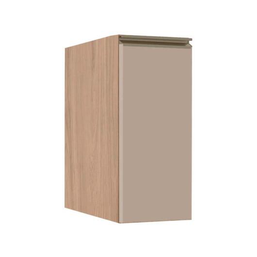 Módulo Balcão 30cm 1 Porta 100% MDF Cozinha Modulada Gold J Robel Hanover/Fendi Matte